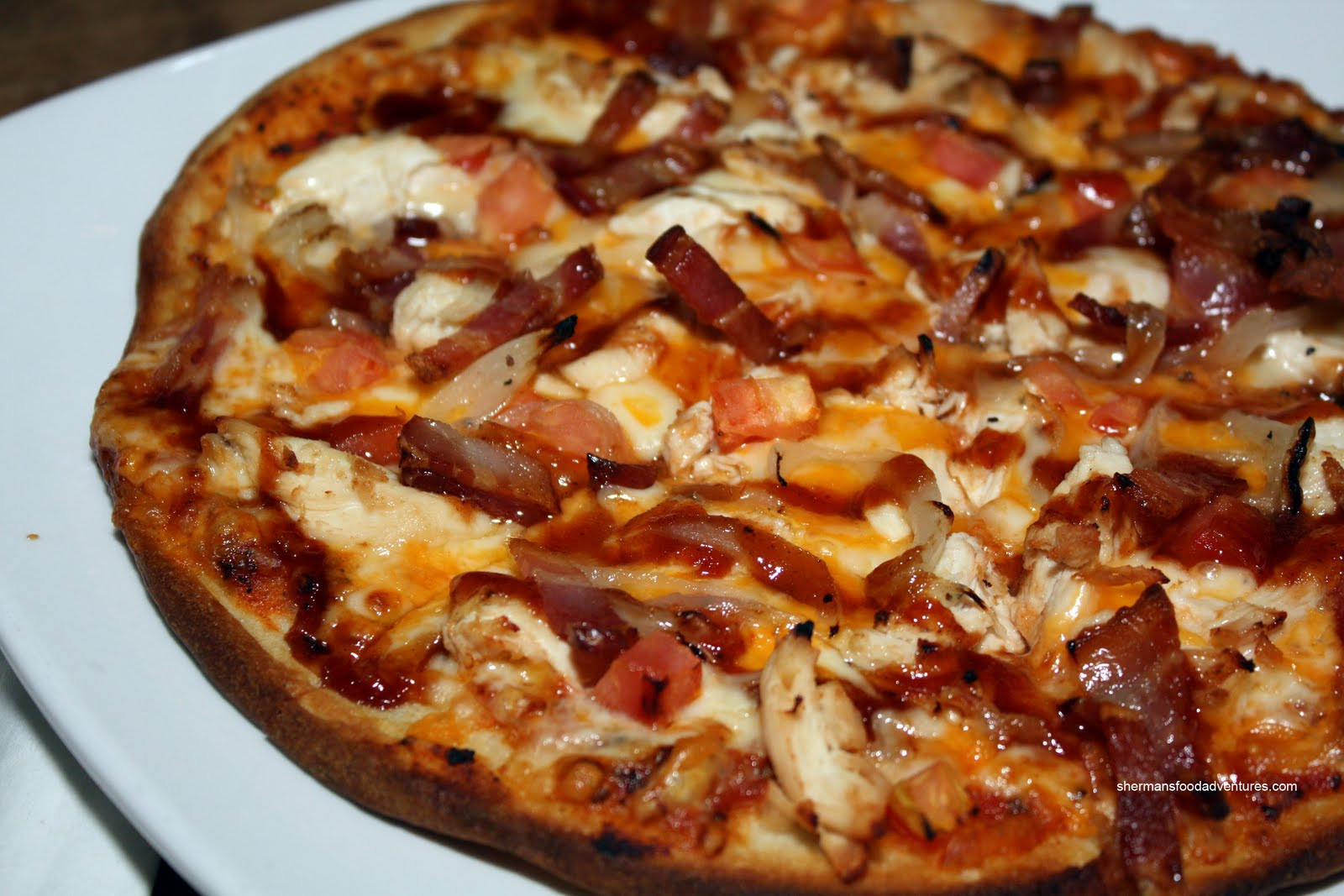 Barbecue Chicken Pizza
 Sherman s Food Adventures Fet s