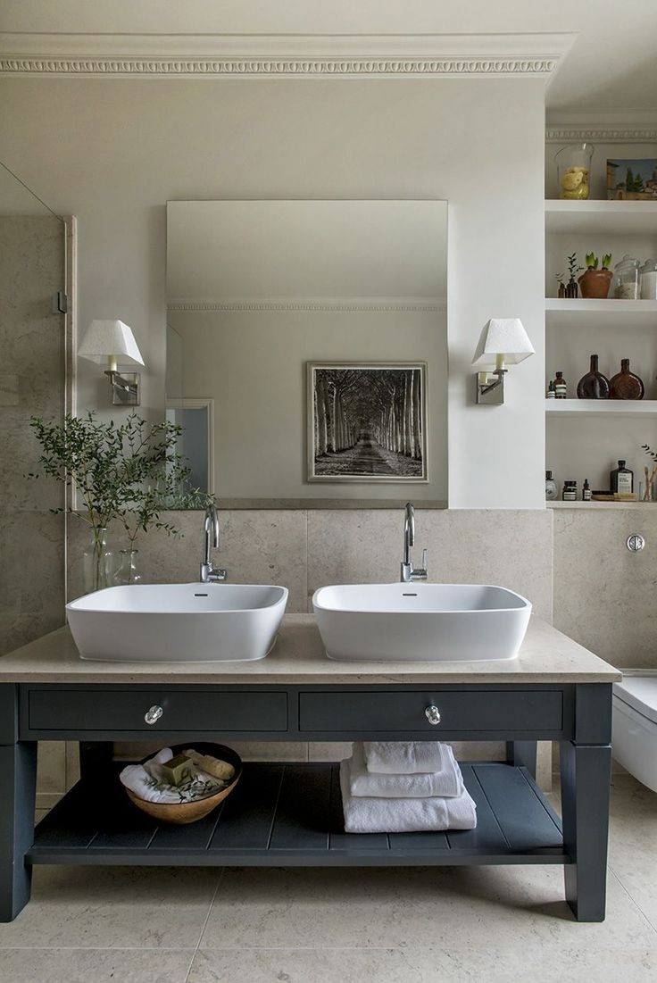 Bathroom Sink Decor
 The 25 best Double sink bathroom ideas on Pinterest