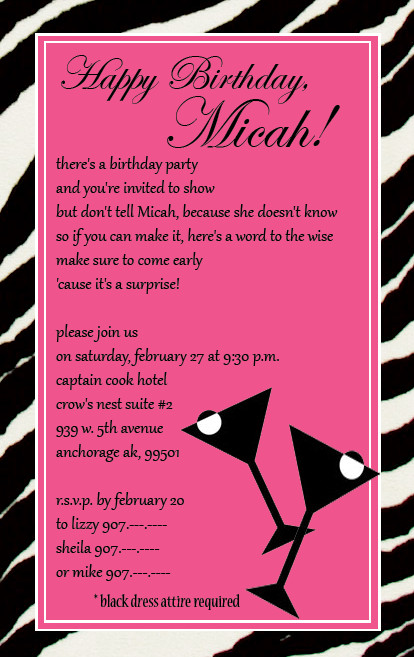 Best Birthday Invitations
 My best friend’s birthday invitation