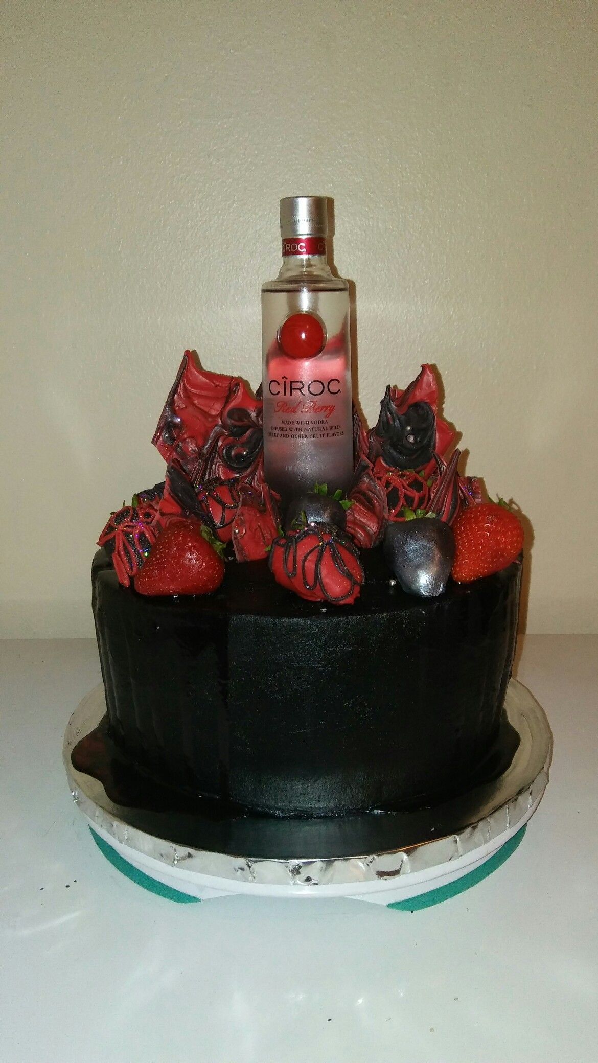 Birthday Cake Liquor
 Ciroc cake