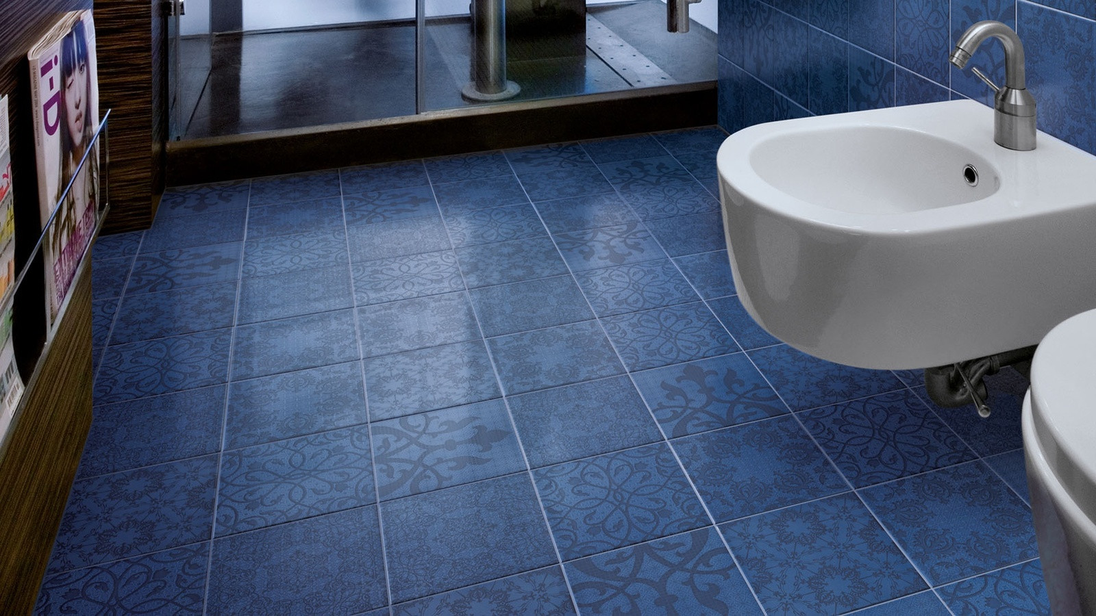 Ceramic Bathroom Floor Tile
 25 Beautiful Tile Flooring Ideas for Living Room Kitchen