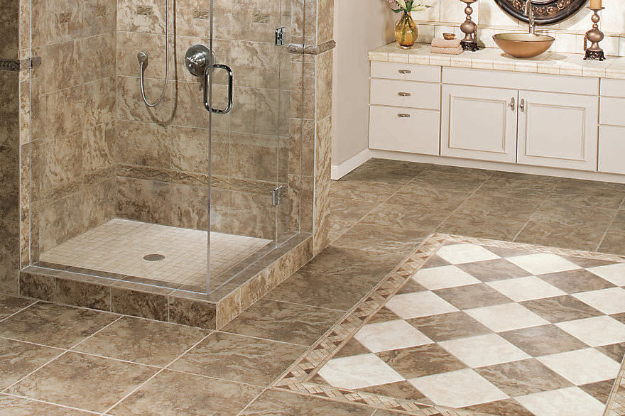 Ceramic Bathroom Floor Tile
 greatbathroom