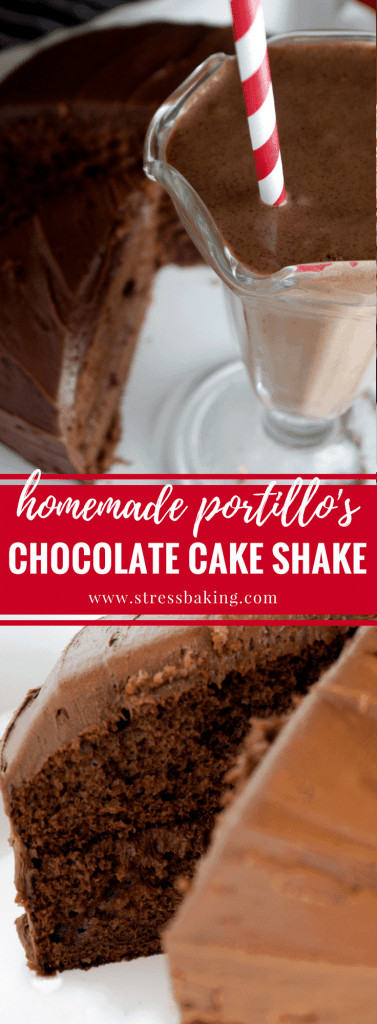 Chocolate Cake Shake Portillo'S
 Homemade Portillo s Chocolate Cake Shake