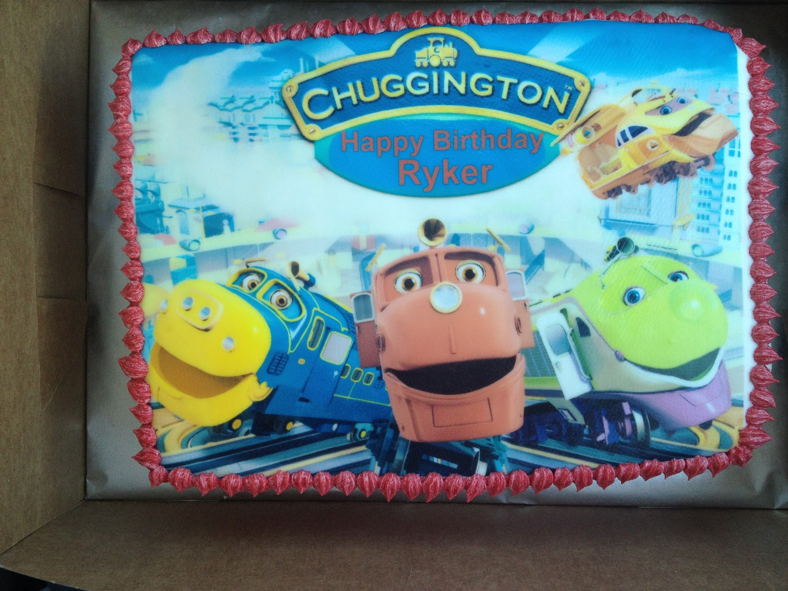 Chuggington Birthday Cake
 Chelle s Sweet Delights Chuggington Birthday Cake