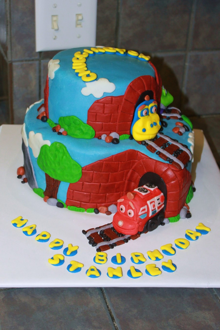 Chuggington Birthday Cake
 Chuggington Birthday Cake CakeCentral