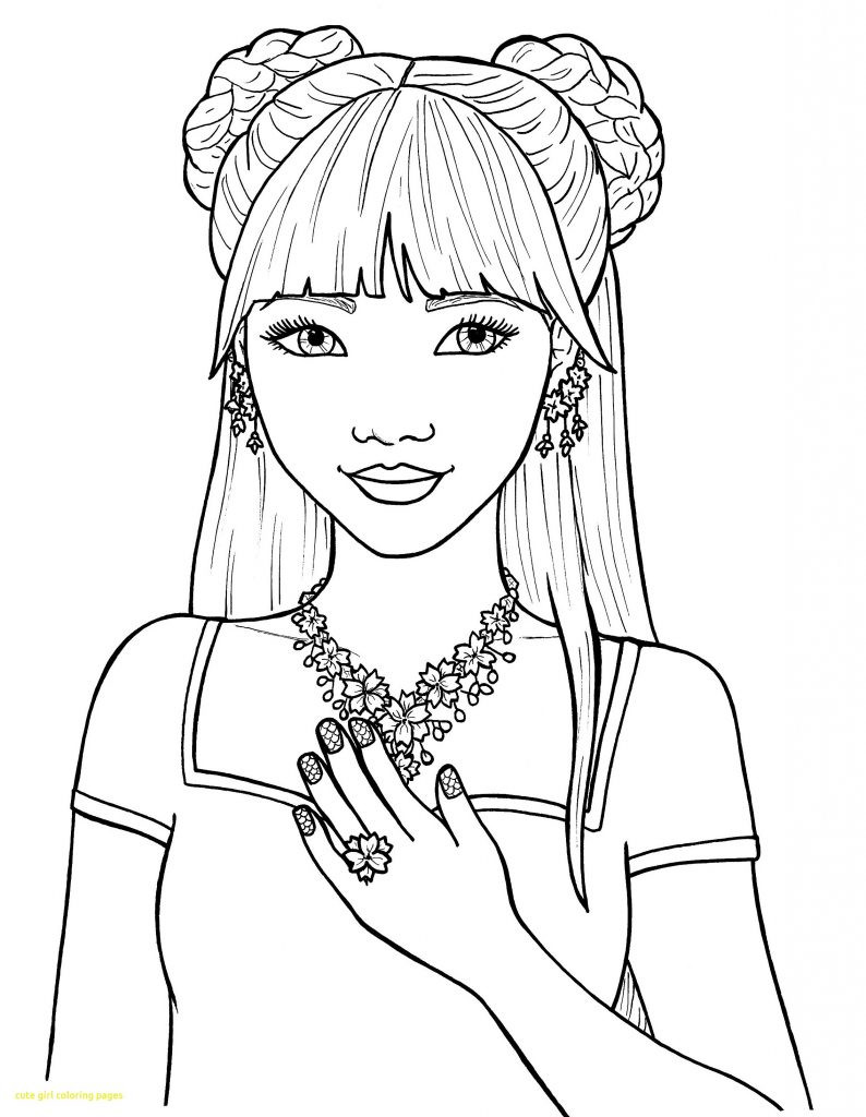 Coloring Pages Of Pretty Girls
 Coloring Pages for Girls Best Coloring Pages For Kids