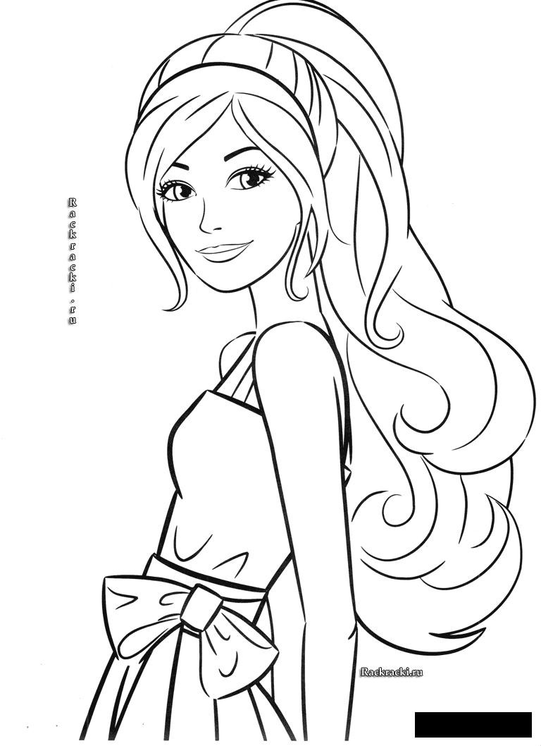 Coloring Pages Of Pretty Girls
 Female Hairstyles Drawing at GetDrawings