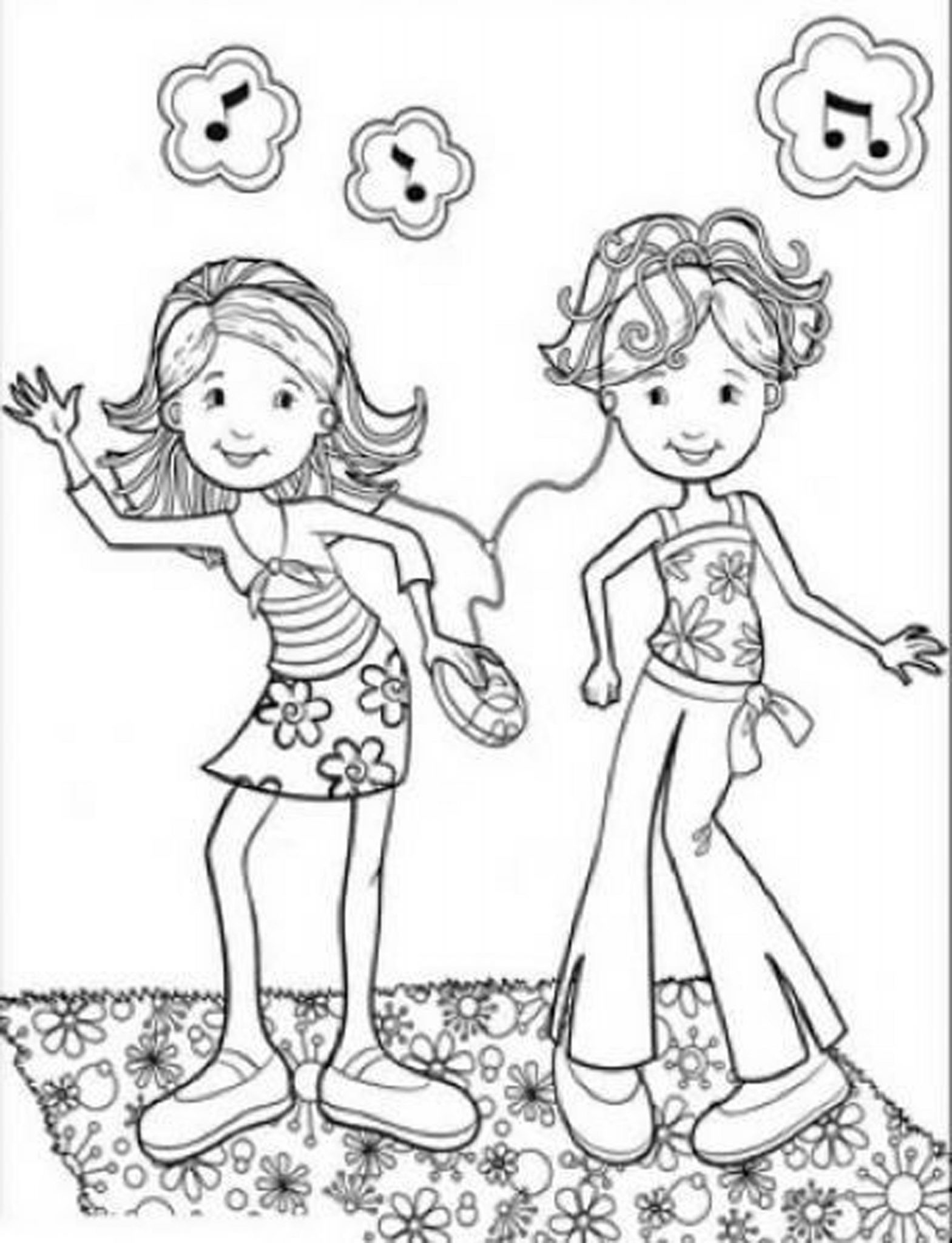 Coloring Pages Of Pretty Girls
 cute coloring pages for girls
