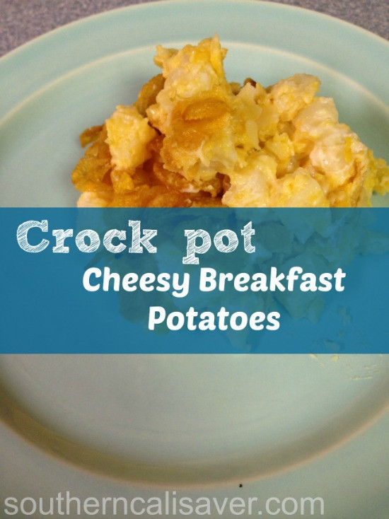 Crock Pot Breakfast Potatoes
 Crockpot Cheesy Breakfast Potatoes The Sassy Slow Cooker