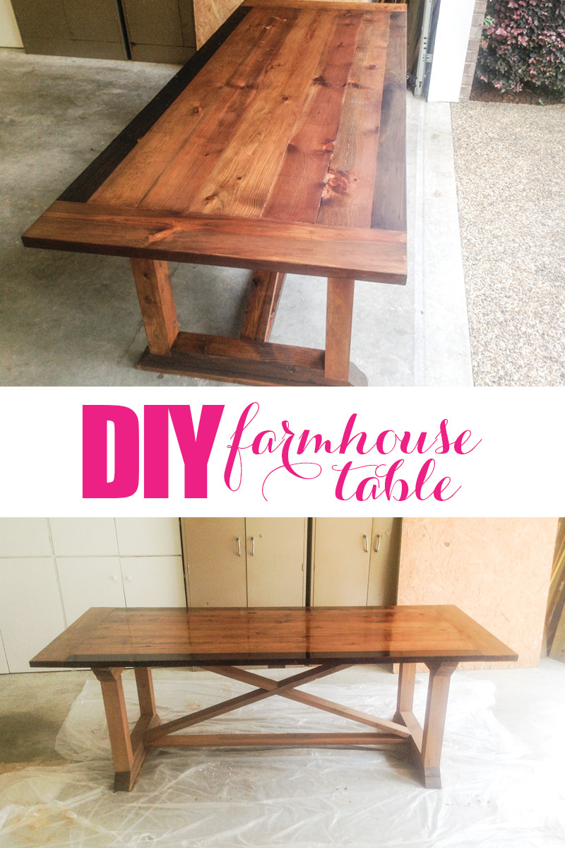 Dining Table Plans DIY
 DIY Farmhouse Table with tips from Grandy