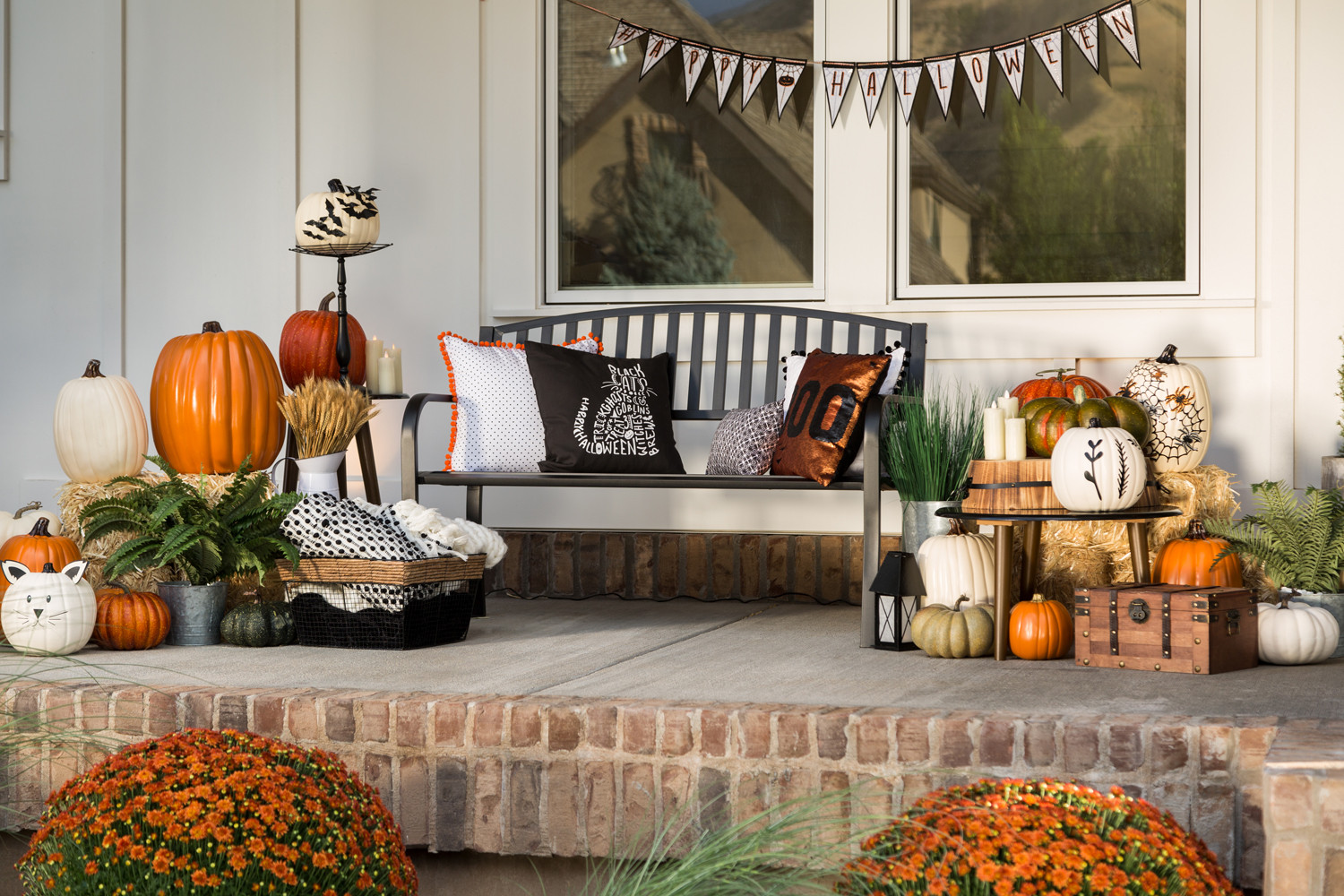 Diy Halloween Porch Decorations
 Make an Entrance DIY Your Halloween Front Porch
