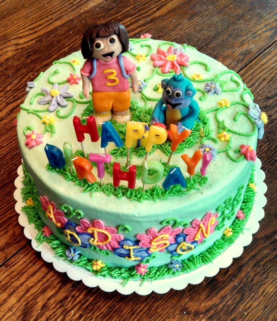 Dora The Explorer Birthday Cakes
 Dora The Explorer Birthday Cake CakeCentral