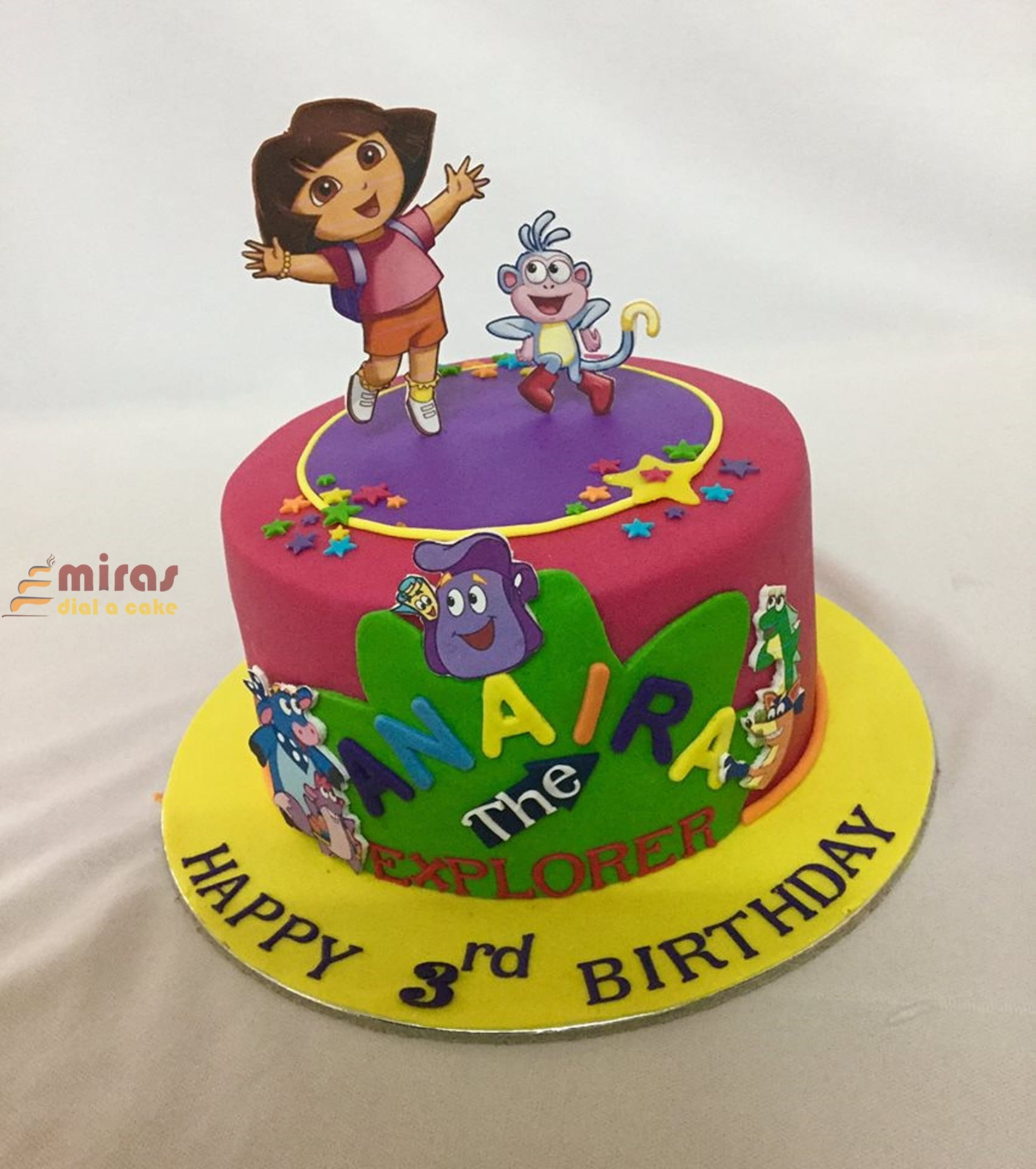 Dora The Explorer Birthday Cakes
 Birthday Cake Dora Theme Cake line Birthday cakes for