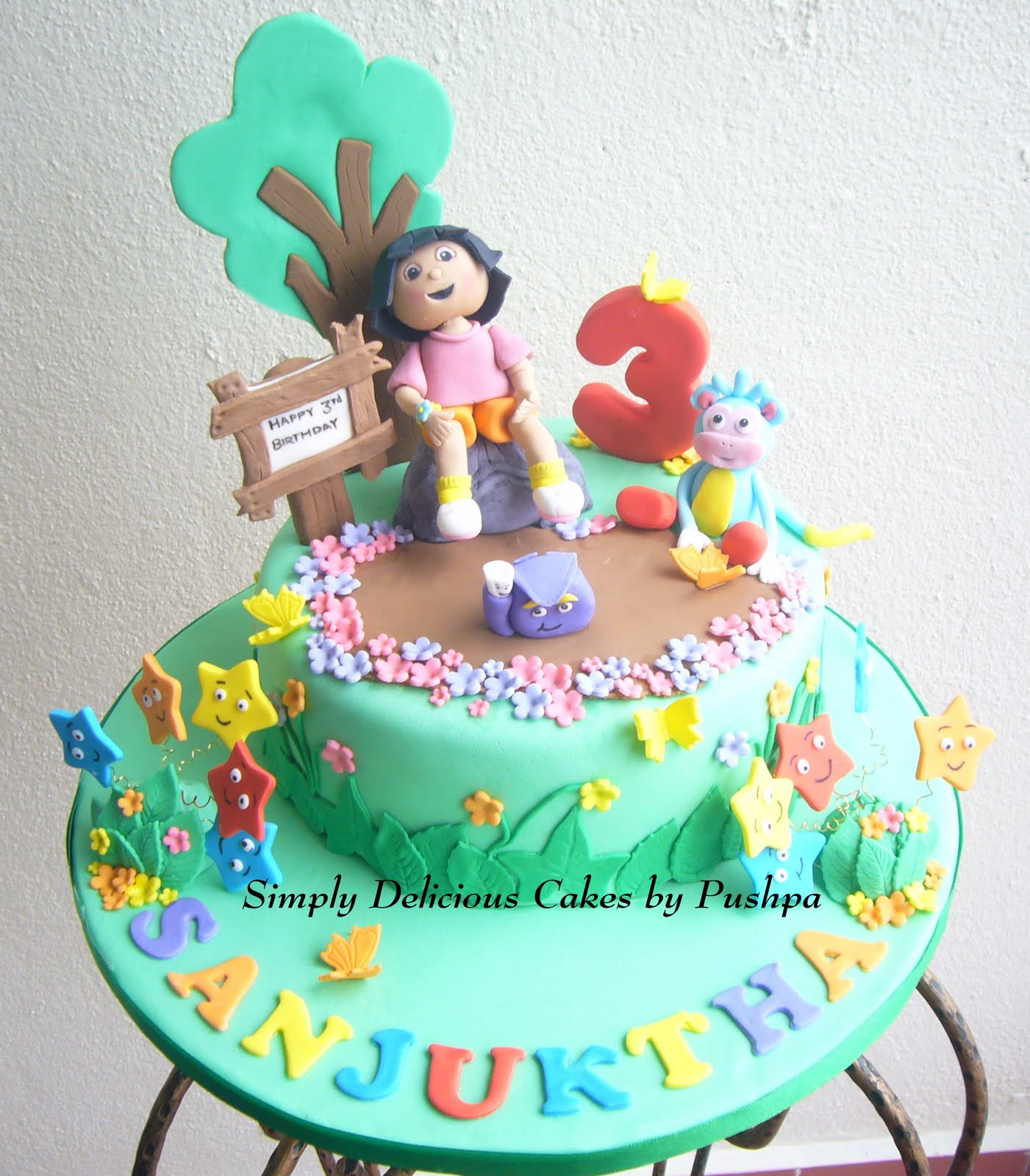 Dora The Explorer Birthday Cakes
 SIMPLY DELICIOUS CAKES Dora the Explorer