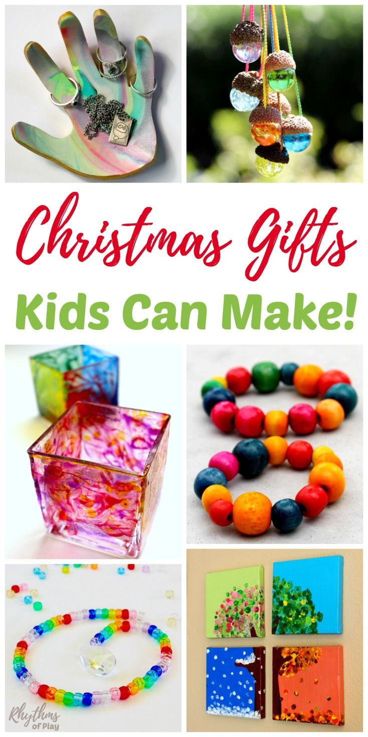 Easy Christmas Gifts For Kids
 Homemade Gifts Kids Can Make for Parents and Grandparents