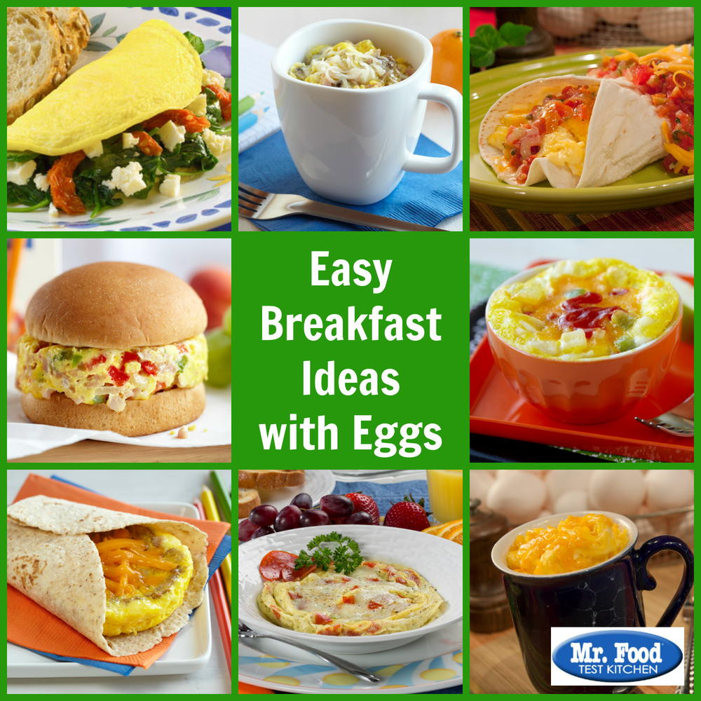 Easy Eggs Breakfast
 Easy Breakfast Ideas with Eggs