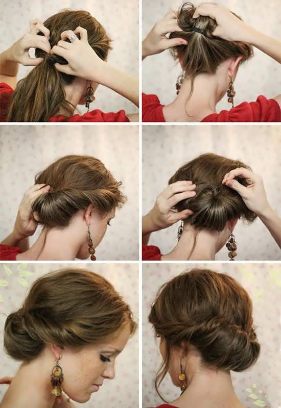 Easy Hairstyles For Medium Hair Step By Step
 11 easy hairstyles step by step Hairstyles for all