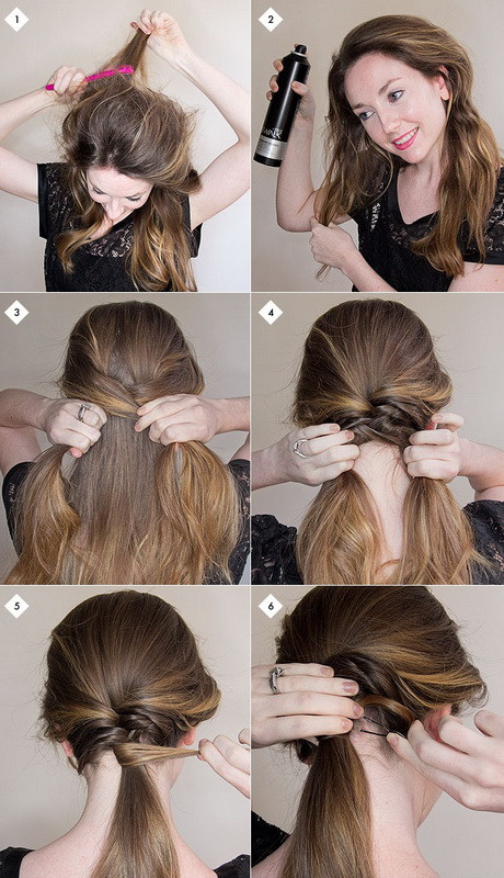 Easy Hairstyles For Medium Hair Step By Step
 Easy hairstyles for long hair step by step
