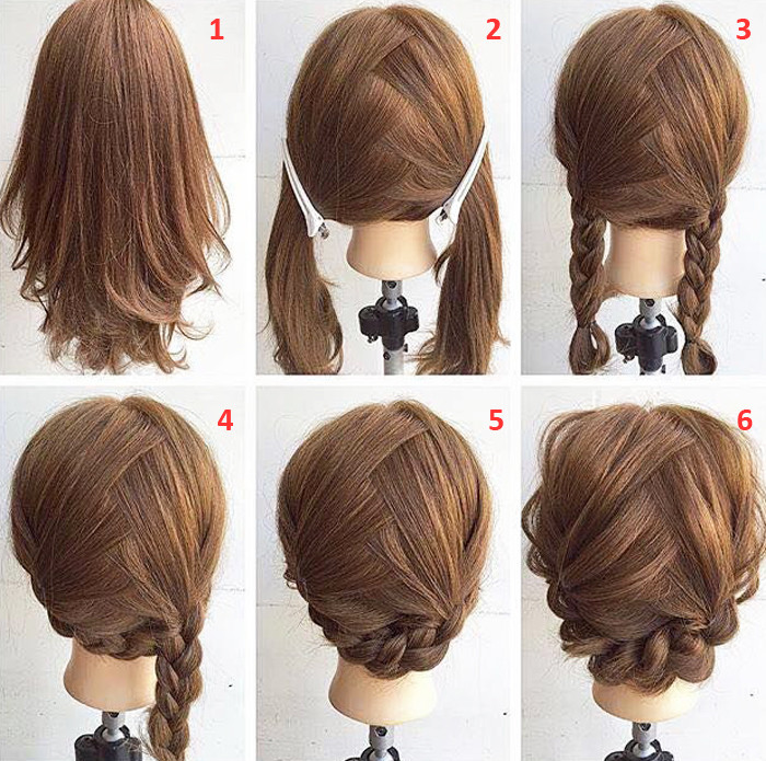 Easy Hairstyles For Medium Hair Step By Step
 Step Haircuts For Women