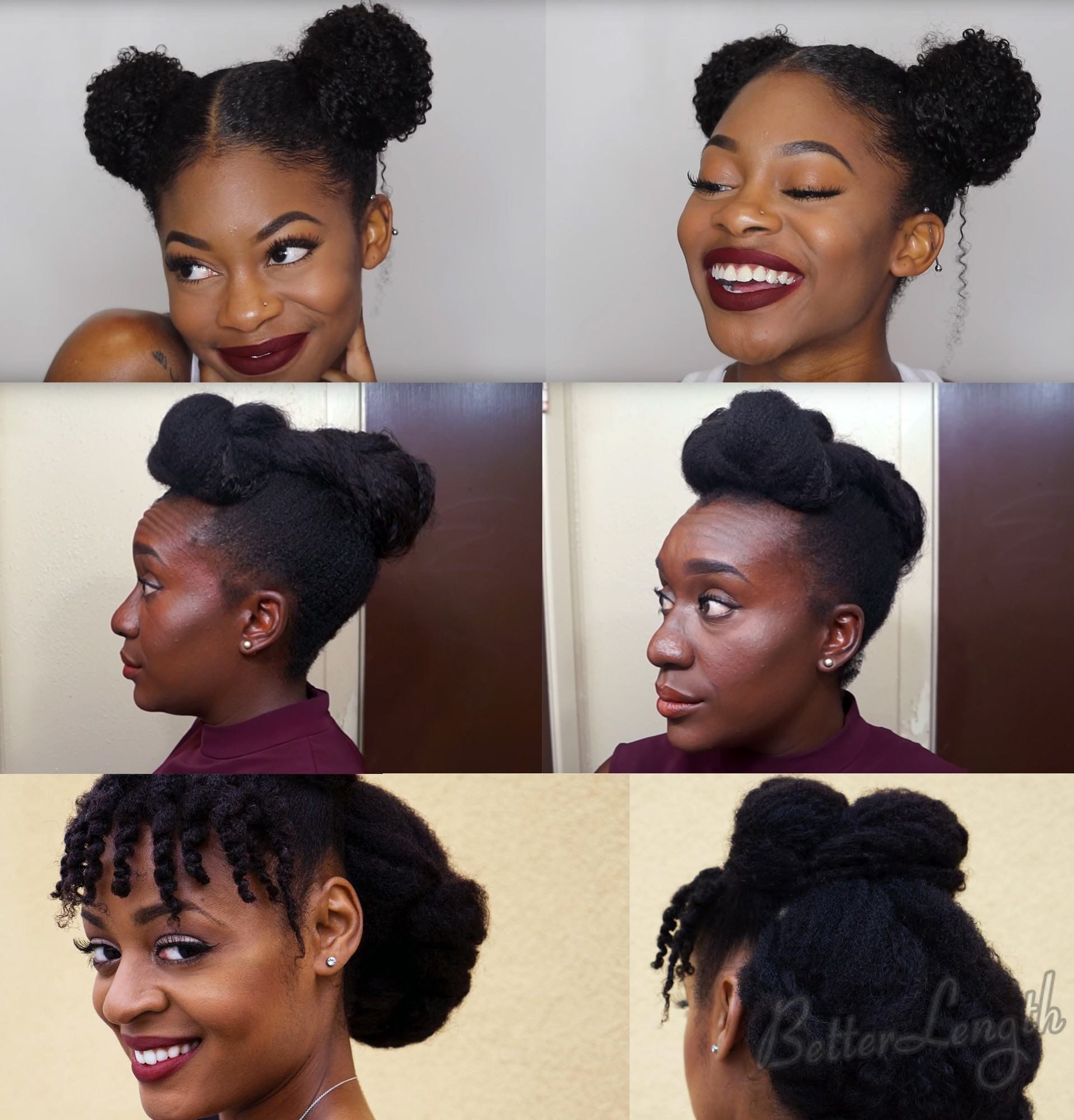 Easy Natural Updo Hairstyles
 TOP 6 Quick & Easy Natural Hair Updos