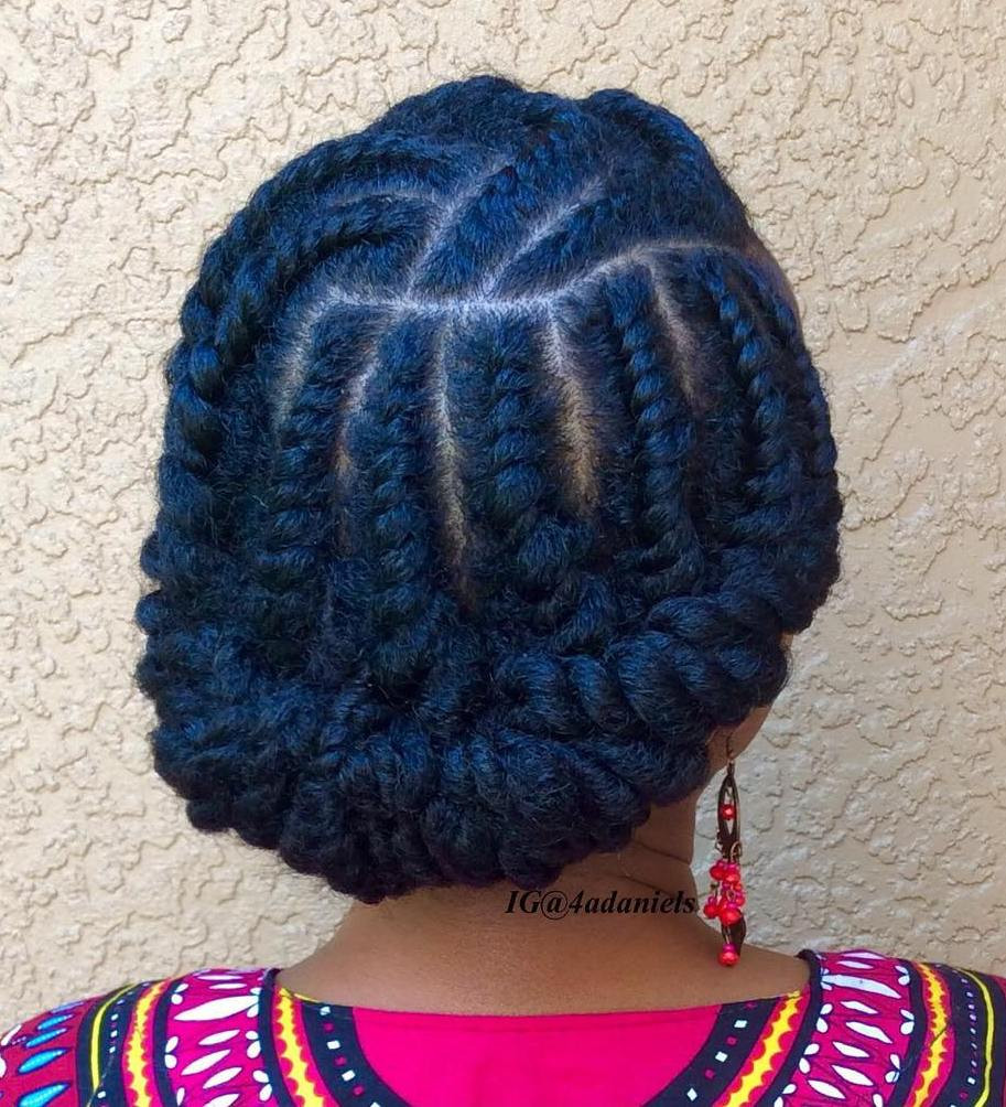 Easy Natural Updo Hairstyles
 45 Easy and Showy Protective Hairstyles for Natural Hair
