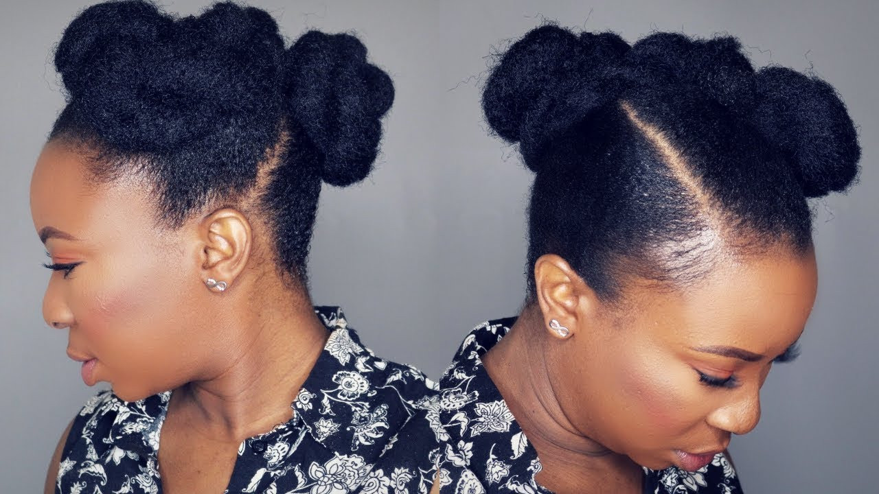 Easy Natural Updo Hairstyles
 HOW TO