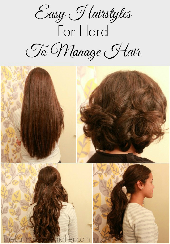 Easy To Manage Haircuts
 Easy Hair Styles For Hard To Manage Hair