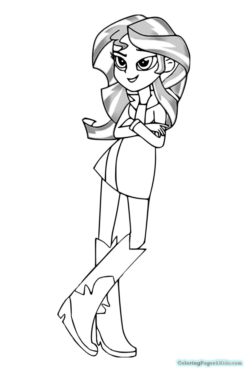 Ideas For Equestria Girls Sunset Shimmer Coloring Pages Home