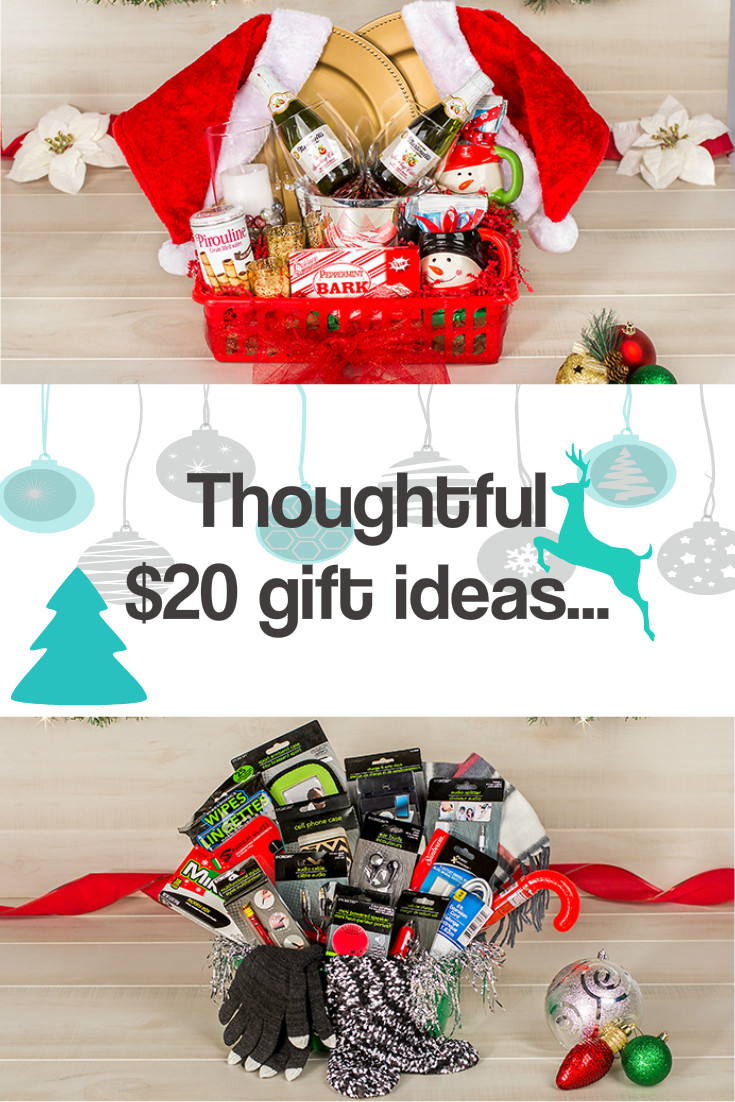 Gift Basket Ideas Under $20
 Gorgeous t basket ideas for under $20 Secret Santa We