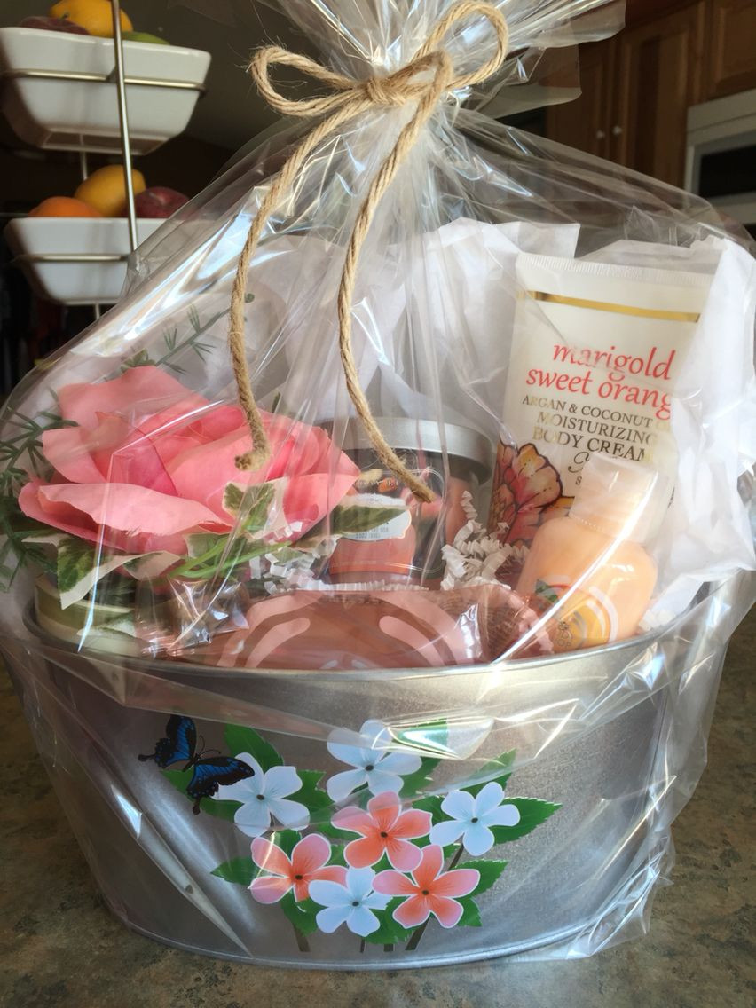 Gift Basket Ideas Under $20
 Mother s Day t basket for my Mother in law for under