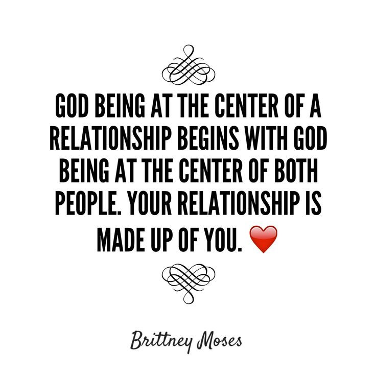 God Quotes About Relationships
 Relationships are made up of the people in them Godly