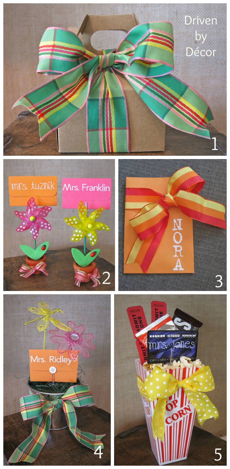 Graduation Gift Ideas For Teachers
 Teacher & Graduation Gifts Simple Ways to Dress up a Gift