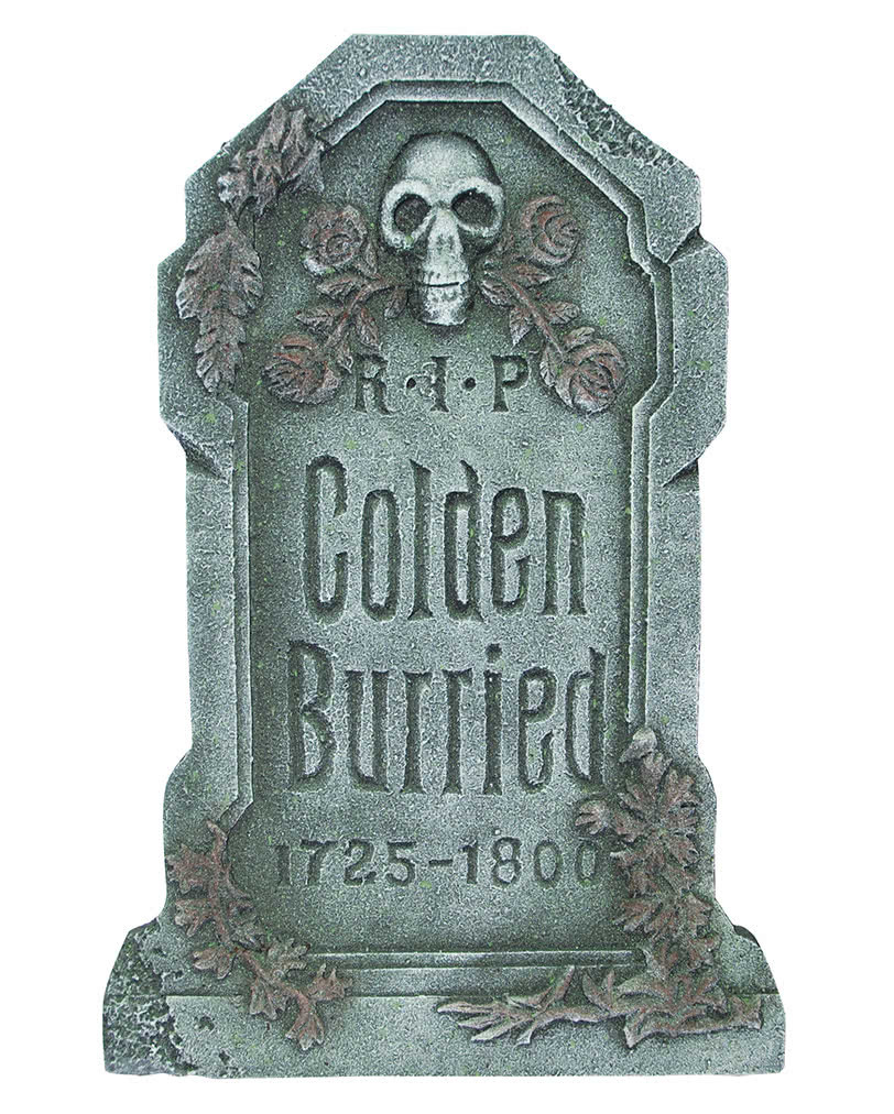 Halloween Grave Stone
 Colden Burried Halloween grave stone