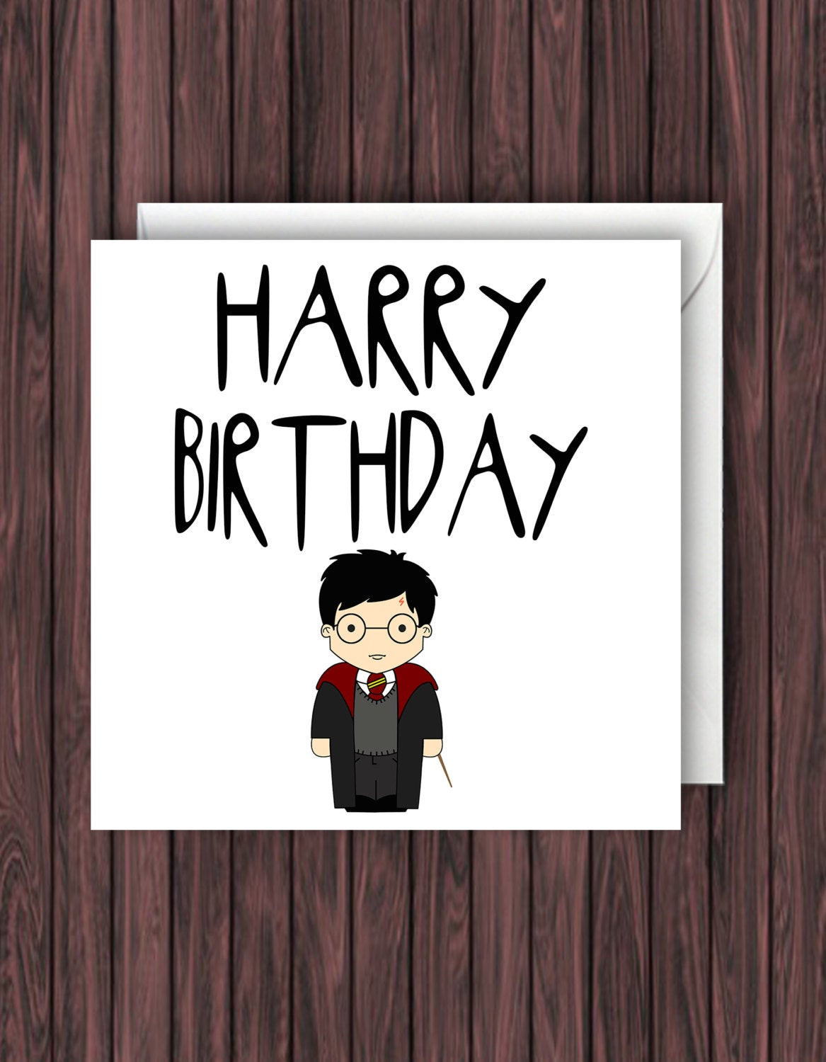 Harry Potter Birthday Card
 Harry Birthday Harry Potter Birthday Card Funny Greetings