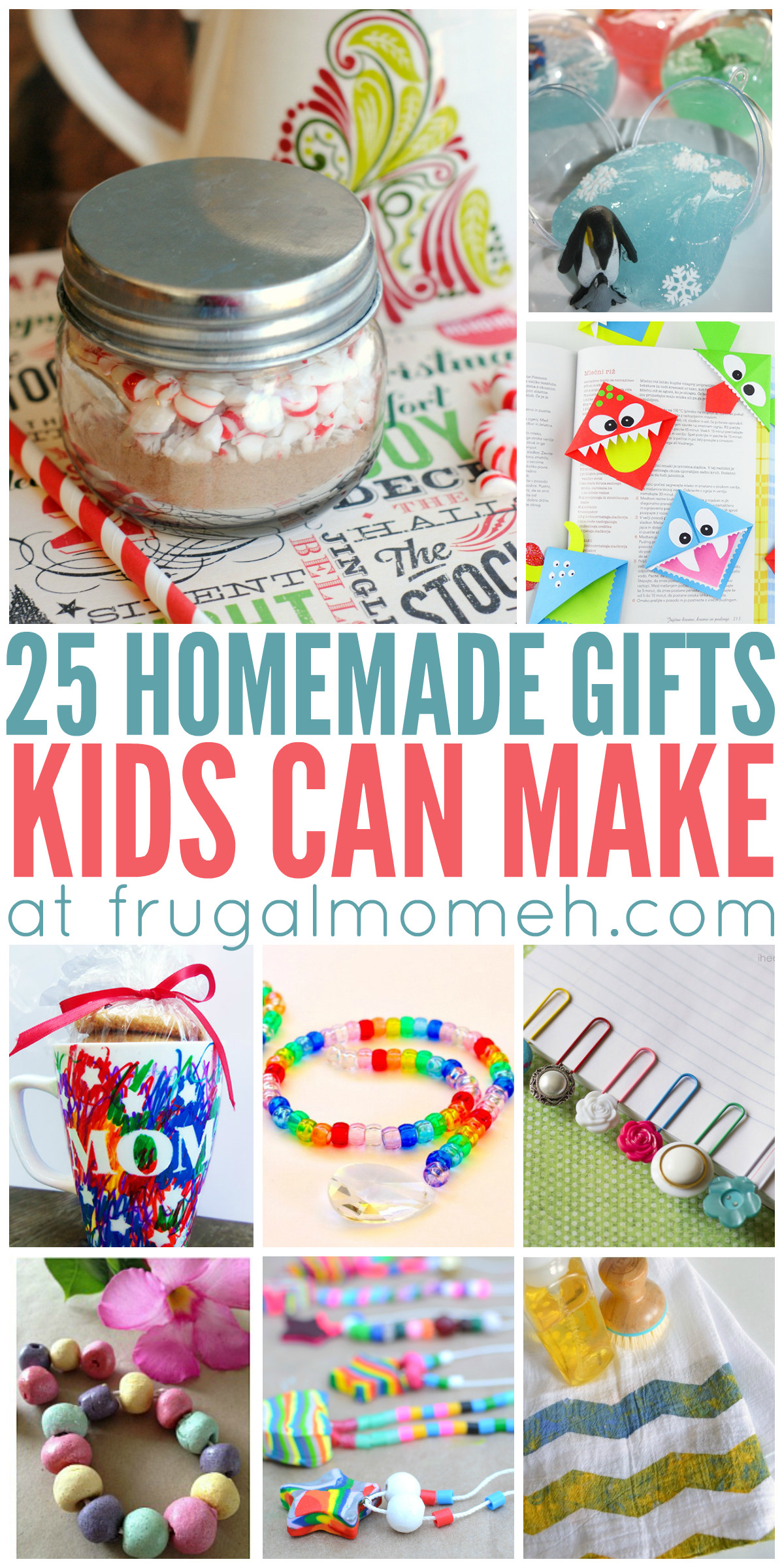 Homemade Christmas Gifts Kids Can Make
 Homemade Gifts That Kids Can Make