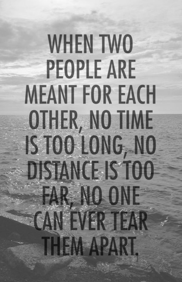 Love Quote For Long Distance Relationship
 101 Cute Long Distance Relationship Quotes for Him