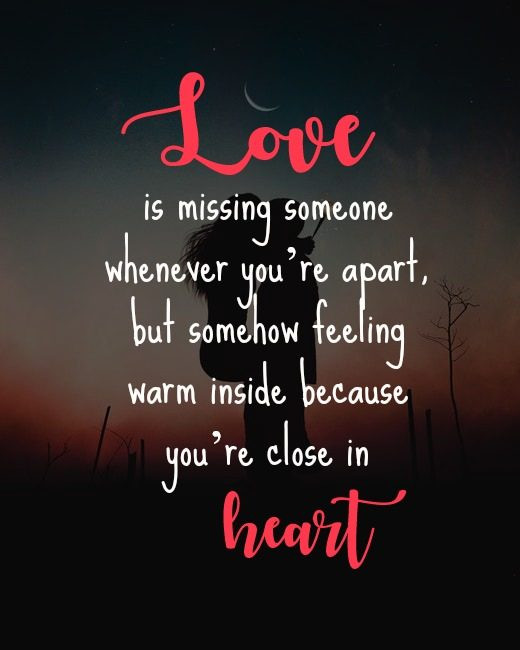 Love Quote For Long Distance Relationship
 Top 100 Long Distance Relationship Quotes with