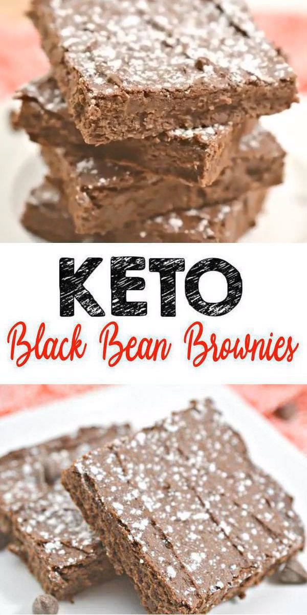 Low Carb Black Bean Brownies
 BEST Keto Brownies Low Carb Chocolate Black Bean Brownie
