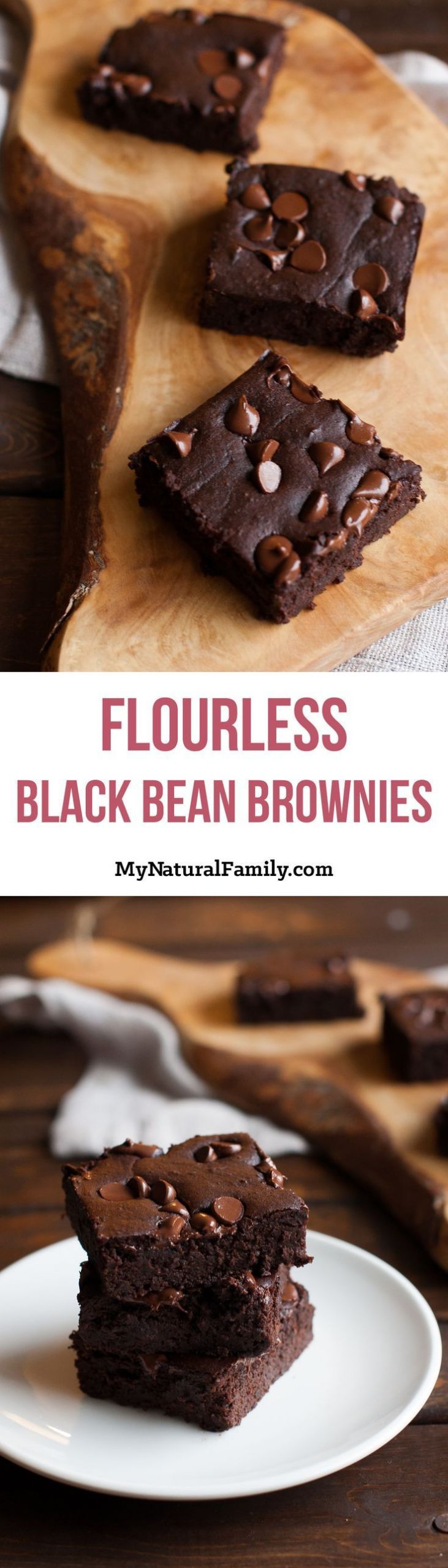 Low Carb Black Bean Brownies
 Gluten Free Flourless Black Bean Brownies Recipe