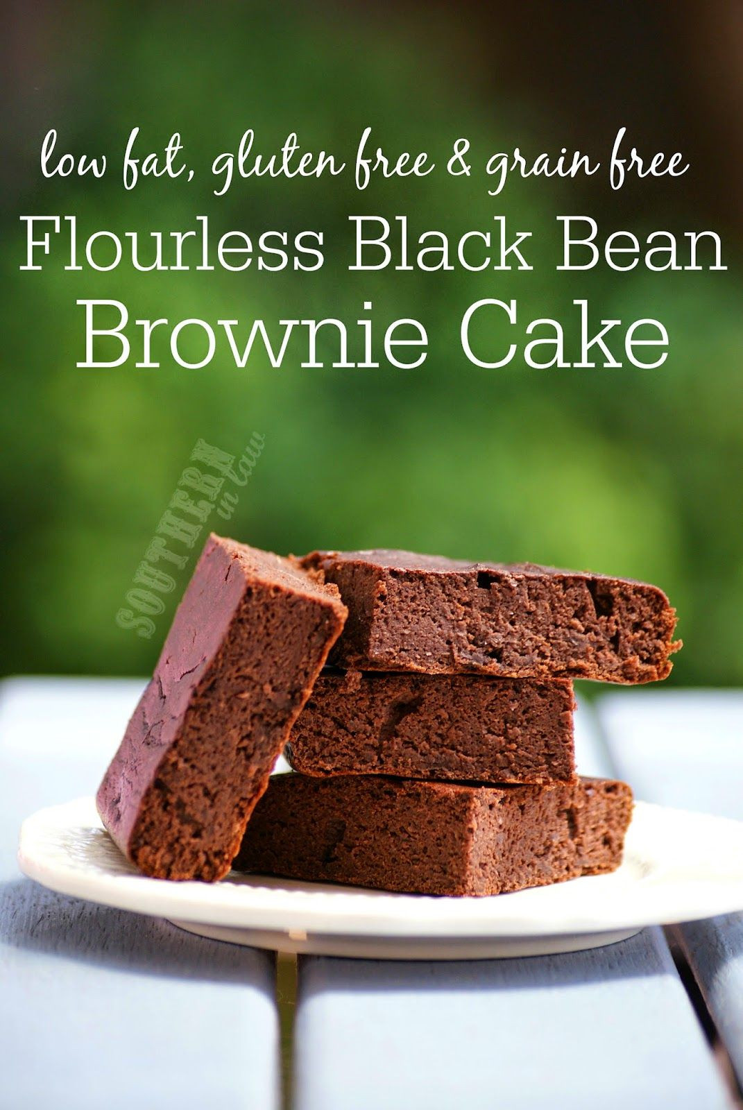 Low Carb Black Bean Brownies
 Recipe Healthy Grain Free Black Bean Brownie Cake