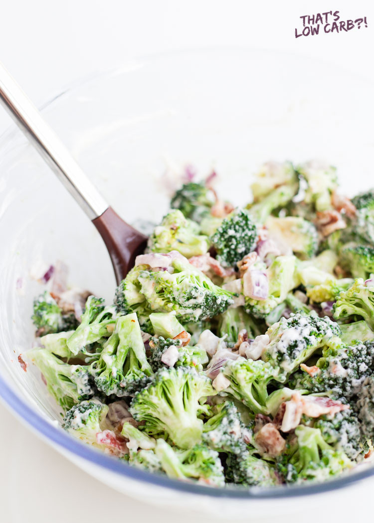 Low Carb Broccoli Salad
 Easy Keto Broccoli Salad Recipe