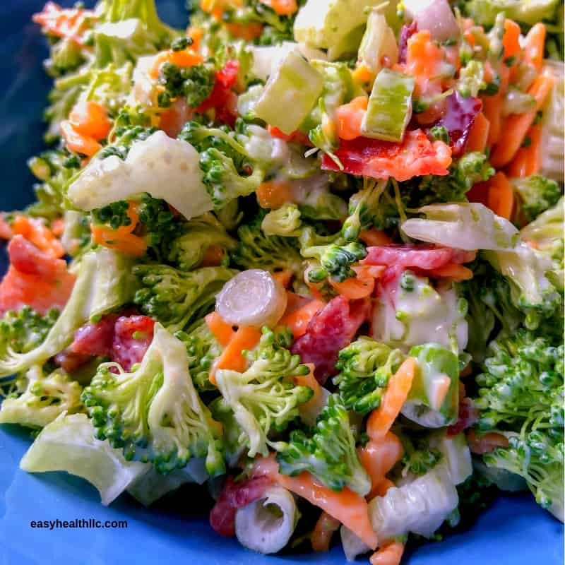 Low Carb Broccoli Salad
 Low Carb Broccoli Salad