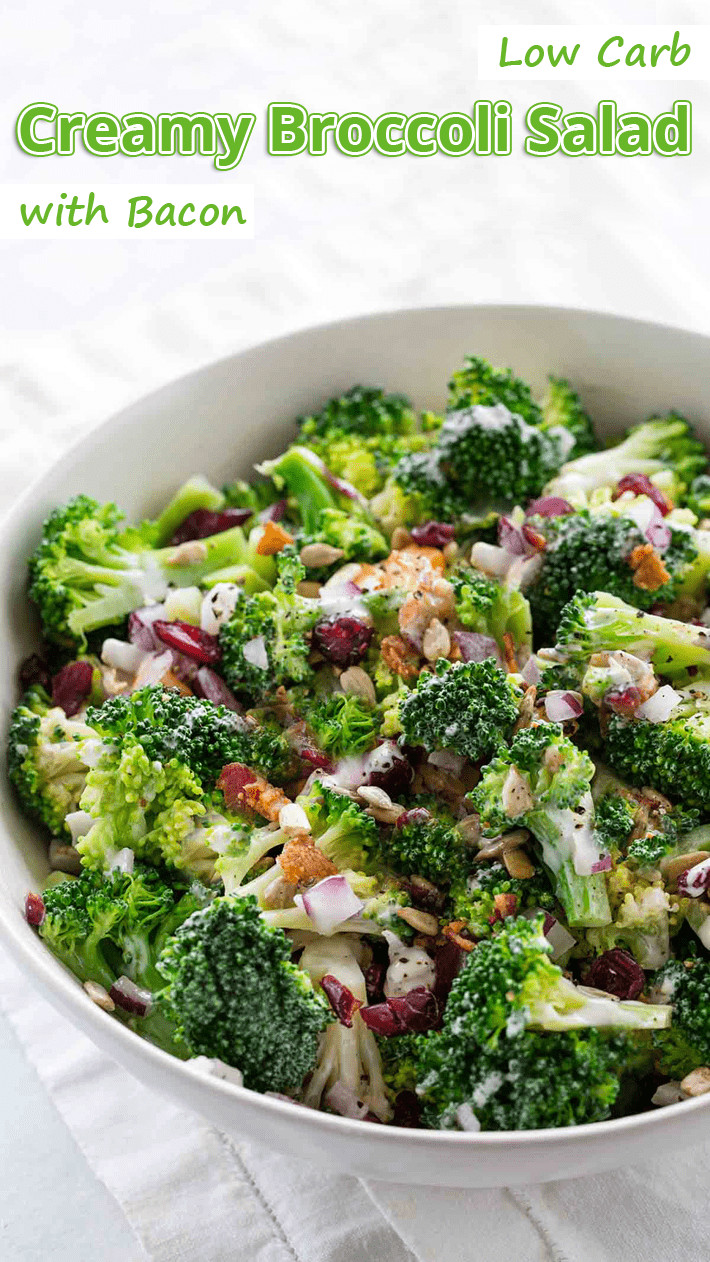 Low Carb Broccoli Salad
 Re mended Tips Low Carb Creamy Broccoli Salad With Bacon