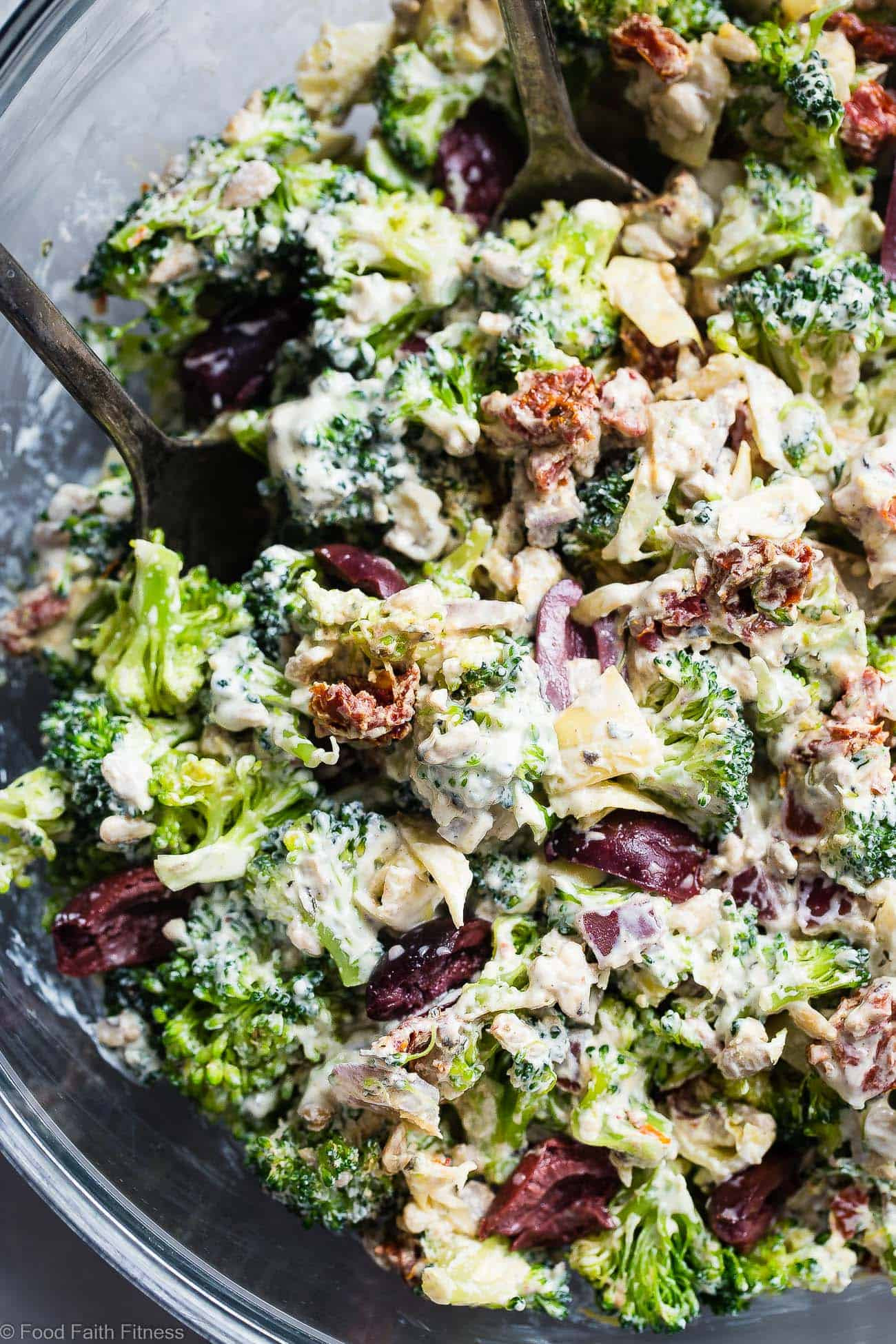 Low Carb Broccoli Salad
 Easy Mediterranean Low Carb Broccoli Salad