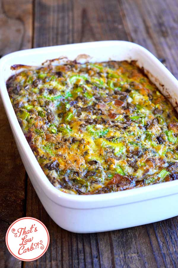 Low Carb Brunch Recipes
 Low Carb Bacon Asparagus Breakfast Casserole Recipe