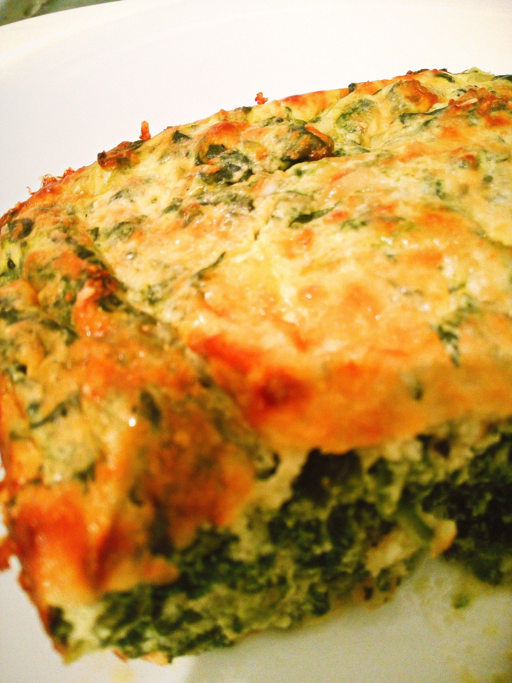 Low Carb Spinach Recipes
 Low carb spinach and ricotta bake Recipe