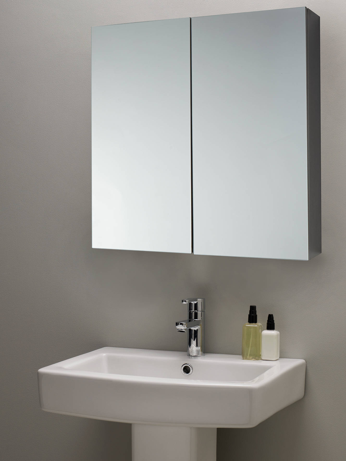 Mirror Bathroom Cabinet
 John Lewis & Partners Double Mirrored Bathroom Cabinet