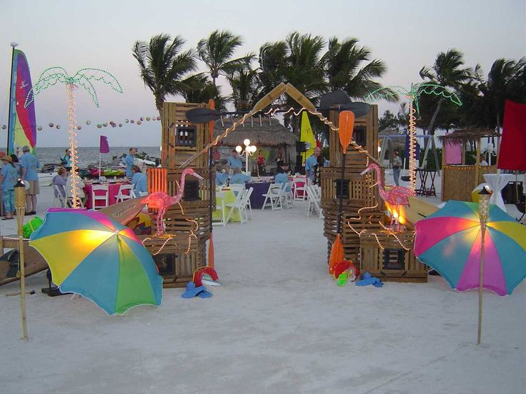Party On The Beach Ideas
 155 best CARIBBEAN PARTY IDEAS AND DECORATIONS images on