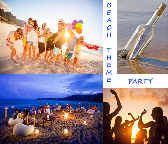 Party On The Beach Ideas
 Guest Post 15 Thrilled Theme Party for 18th Birthday Punch