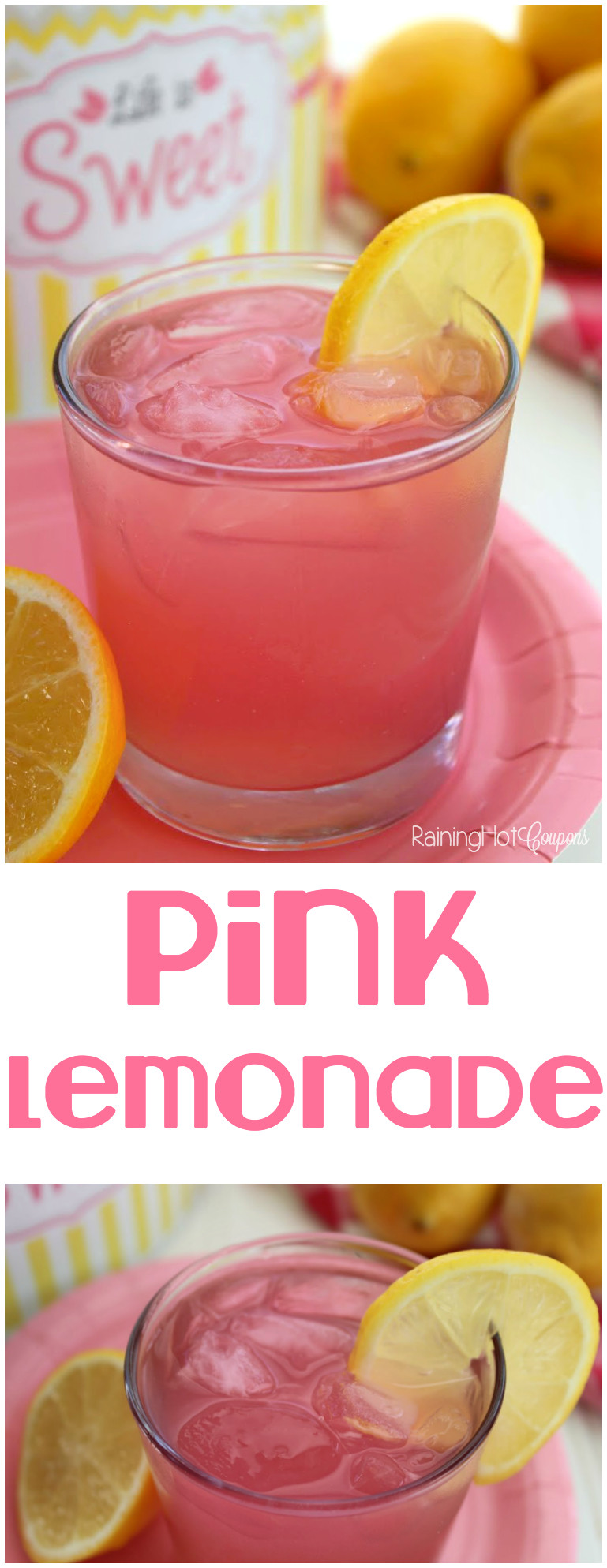 Pink Lemonade Punch Recipes For Baby Shower
 Pink Lemonade
